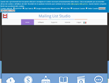 Tablet Screenshot of mailingliststudio.net